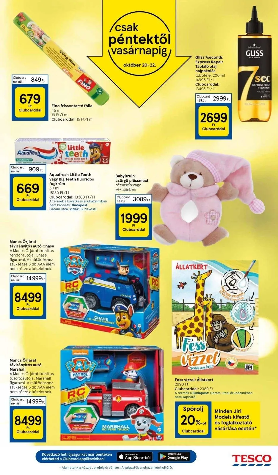 Tesco akciós újság Hipermarket 10.19–10.25 – 39. oldal
