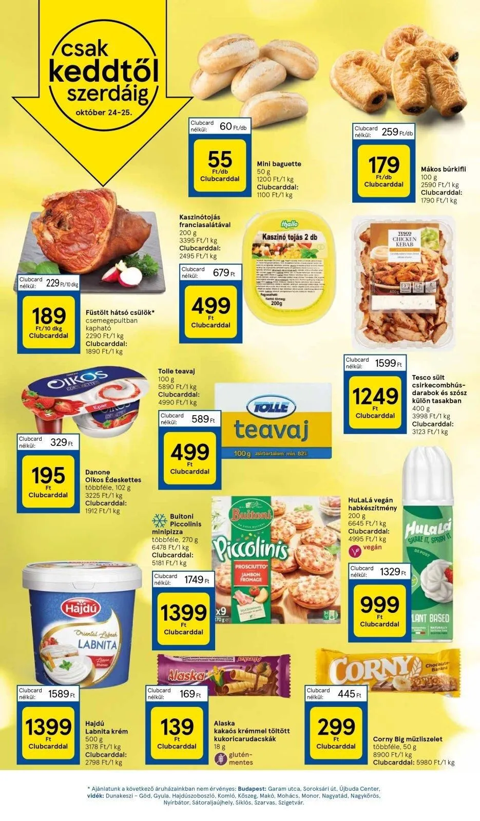 Tesco akciós újság Hipermarket 10.19–10.25 – 40. oldal