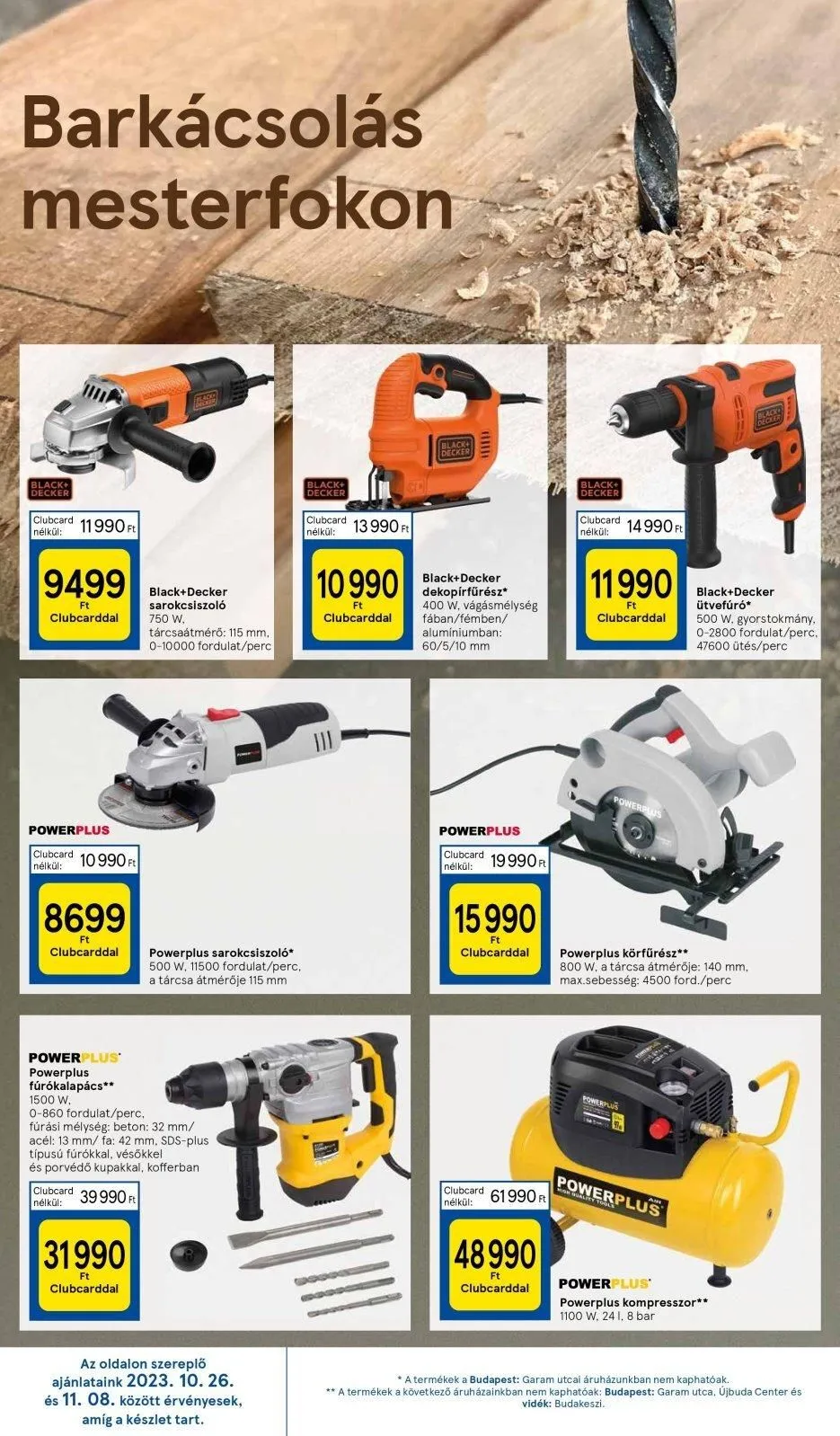 Tesco akciós újság Hipermarket 10.26–11.01 – 12. oldal
