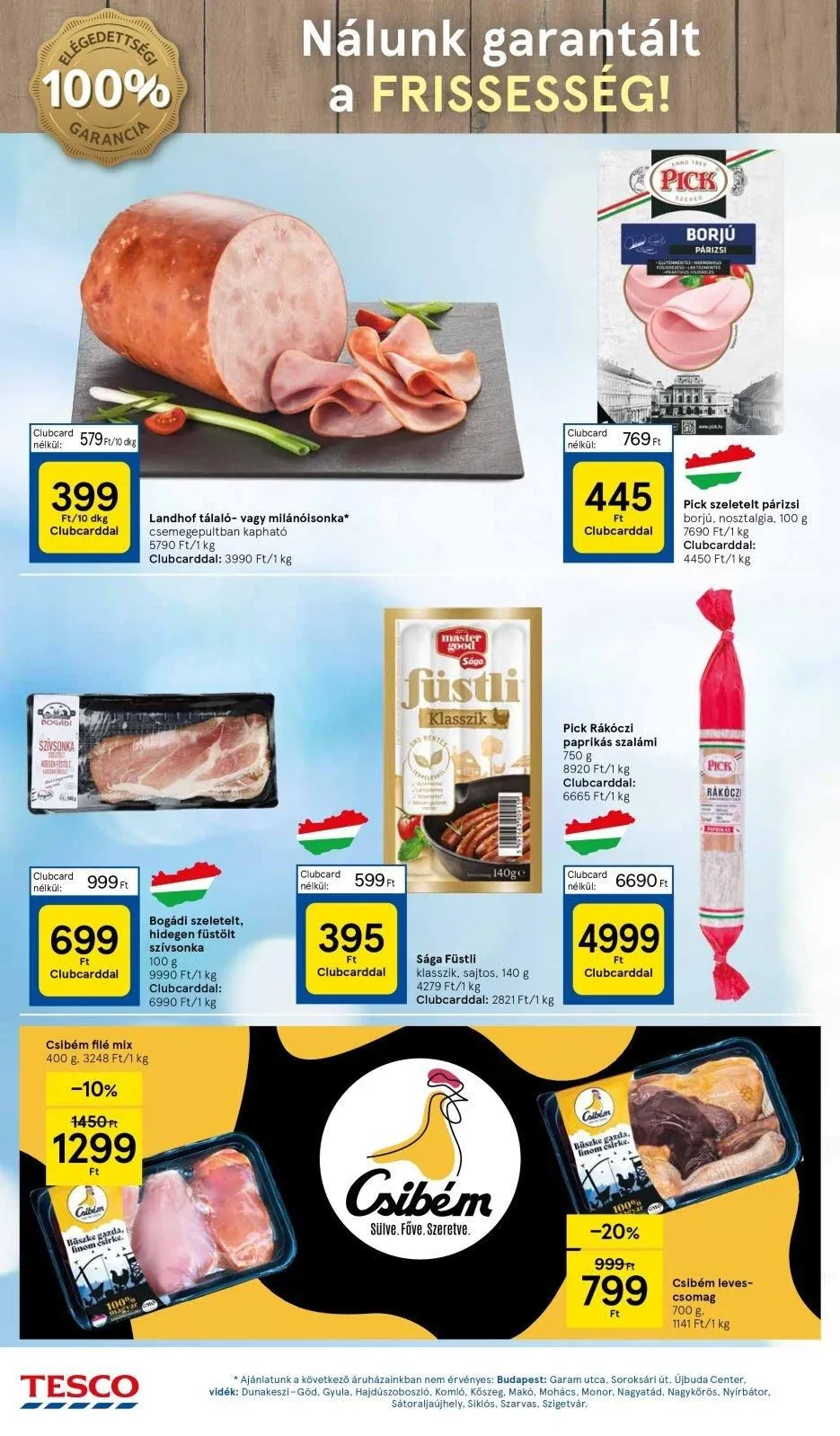 Tesco akciós újság Hipermarket 10.26–11.01 – 16. oldal