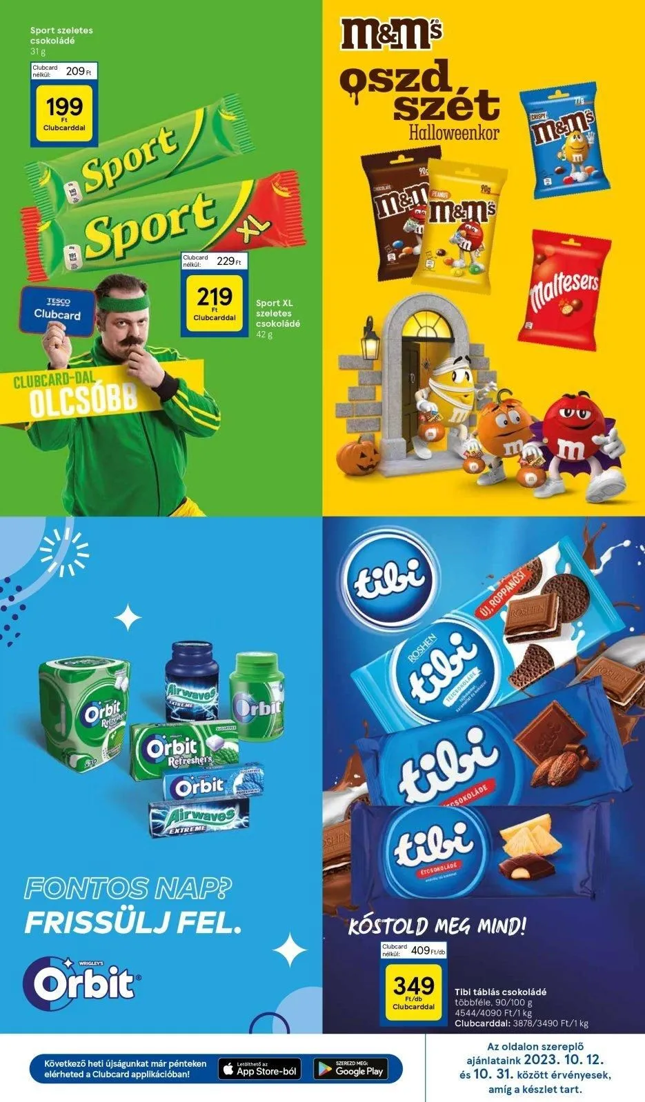 Tesco akciós újság Hipermarket 10.26–11.01 – 23. oldal