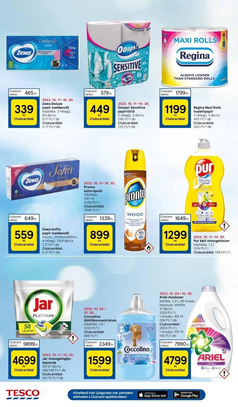 Tesco akciós újság Hipermarket 10.26–11.01 – 28. oldal