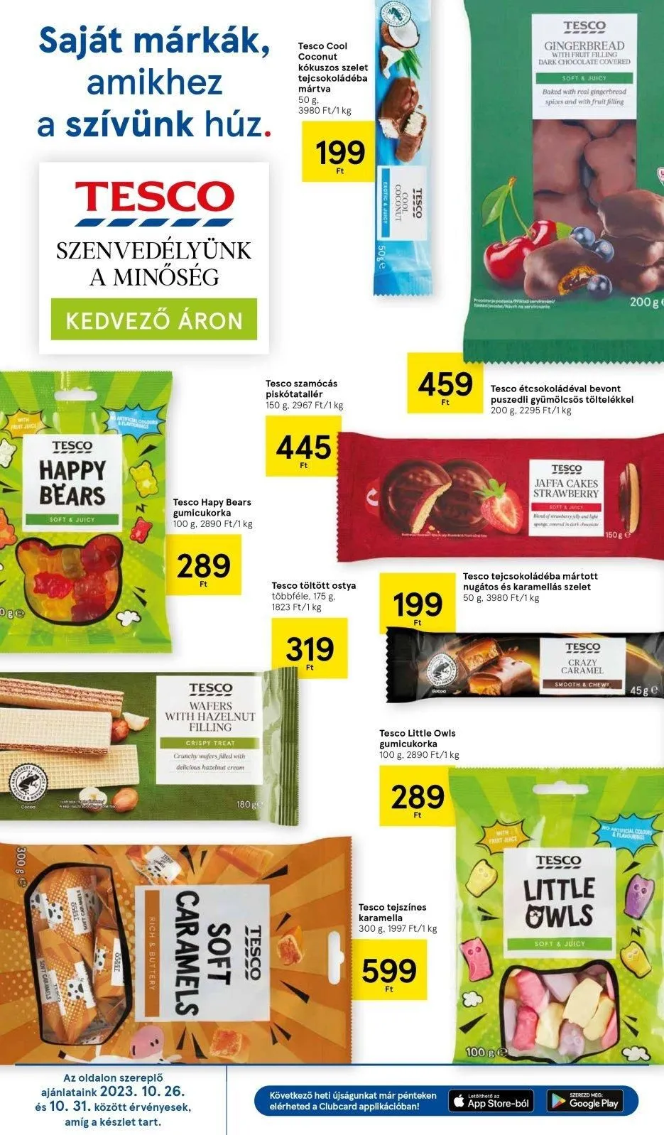 Tesco akciós újság Hipermarket 10.26–11.01 – 4. oldal
