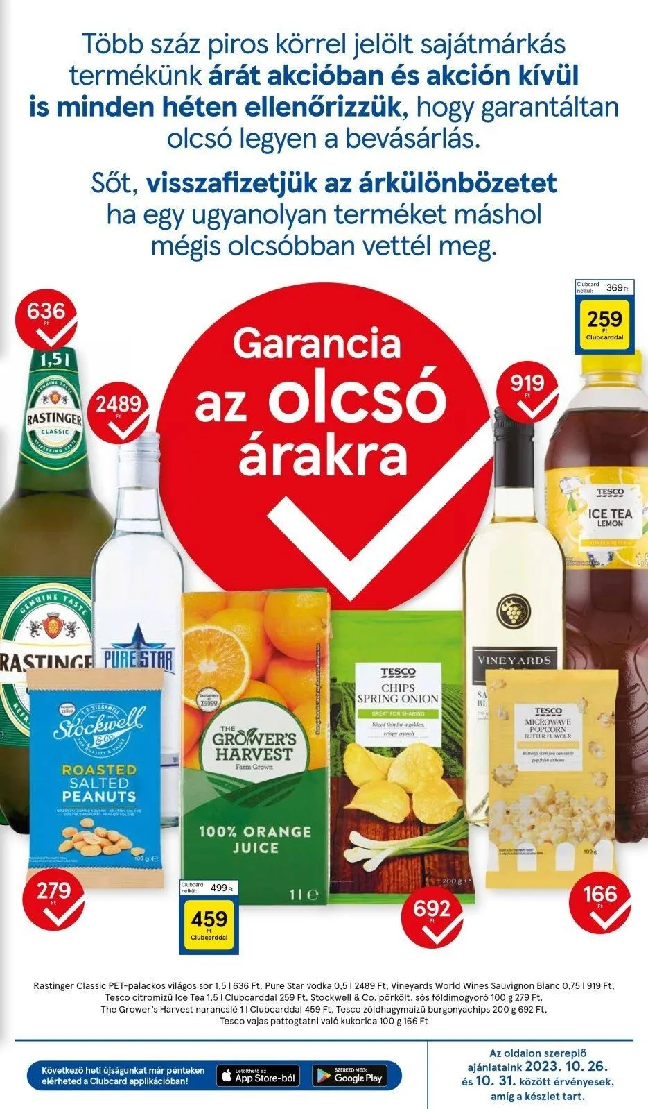 Tesco akciós újság Hipermarket 10.26–11.01 – 5. oldal