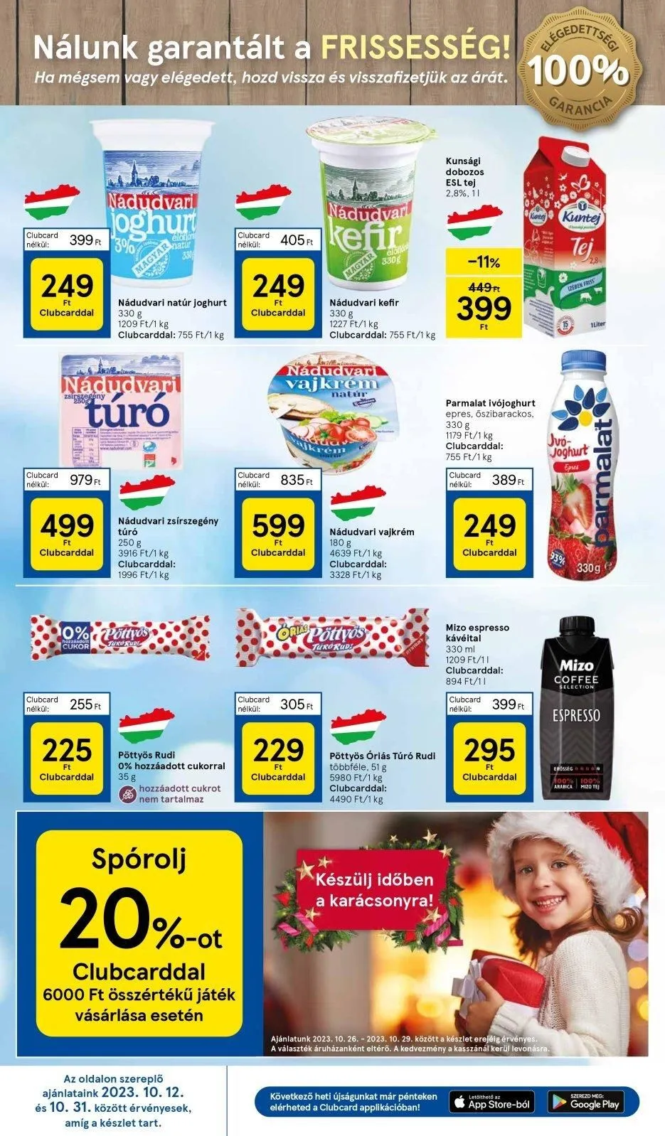 Tesco akciós újság Hipermarket 10.26–11.01 – 6. oldal