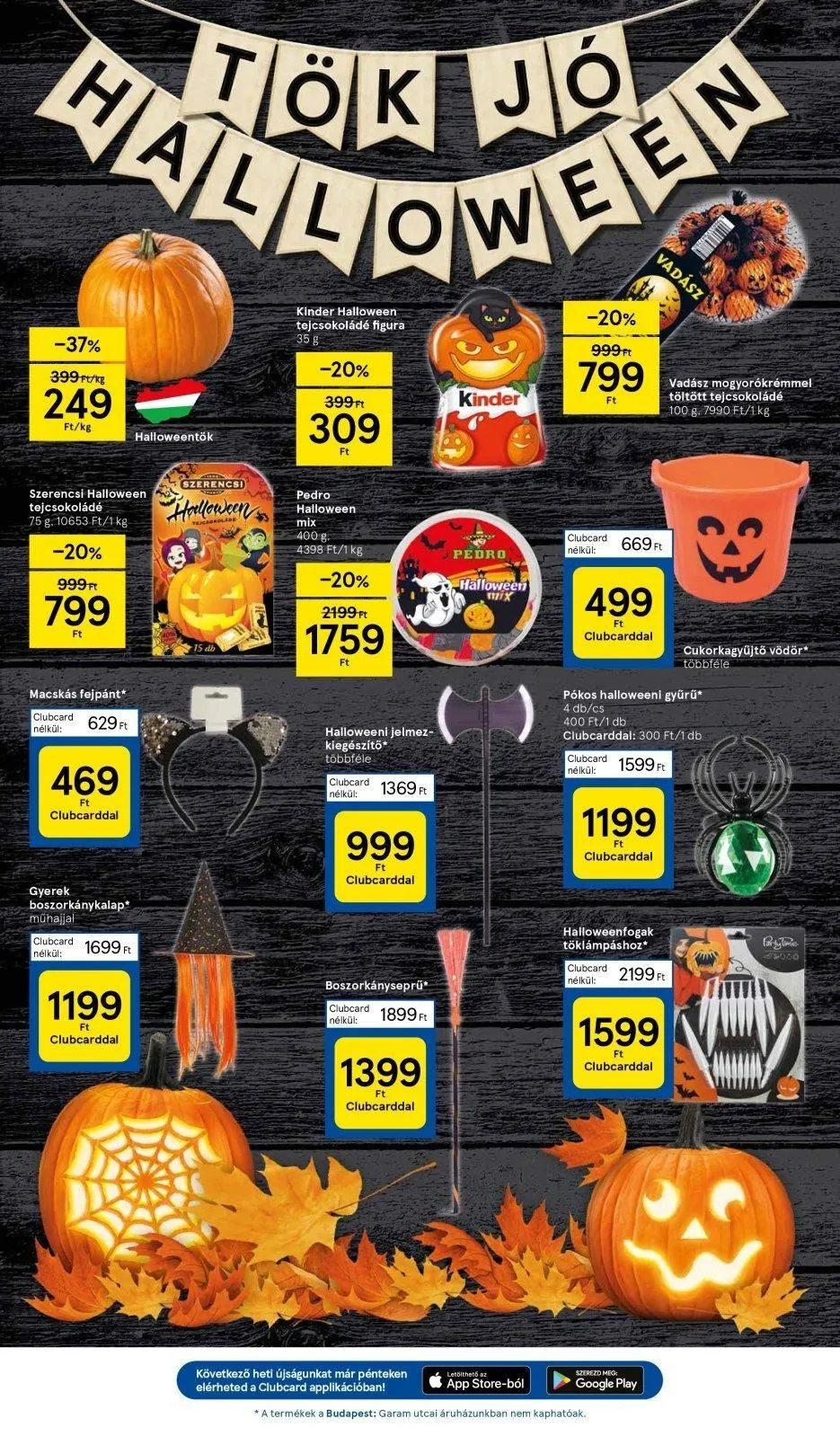 Tesco akciós újság Hipermarket 10.26–11.01 – 9. oldal
