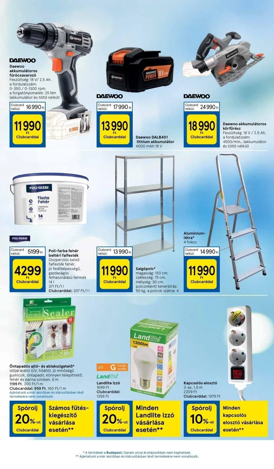 Tesco akciós újság Hipermarket 11.02–11.08 – 11. oldal