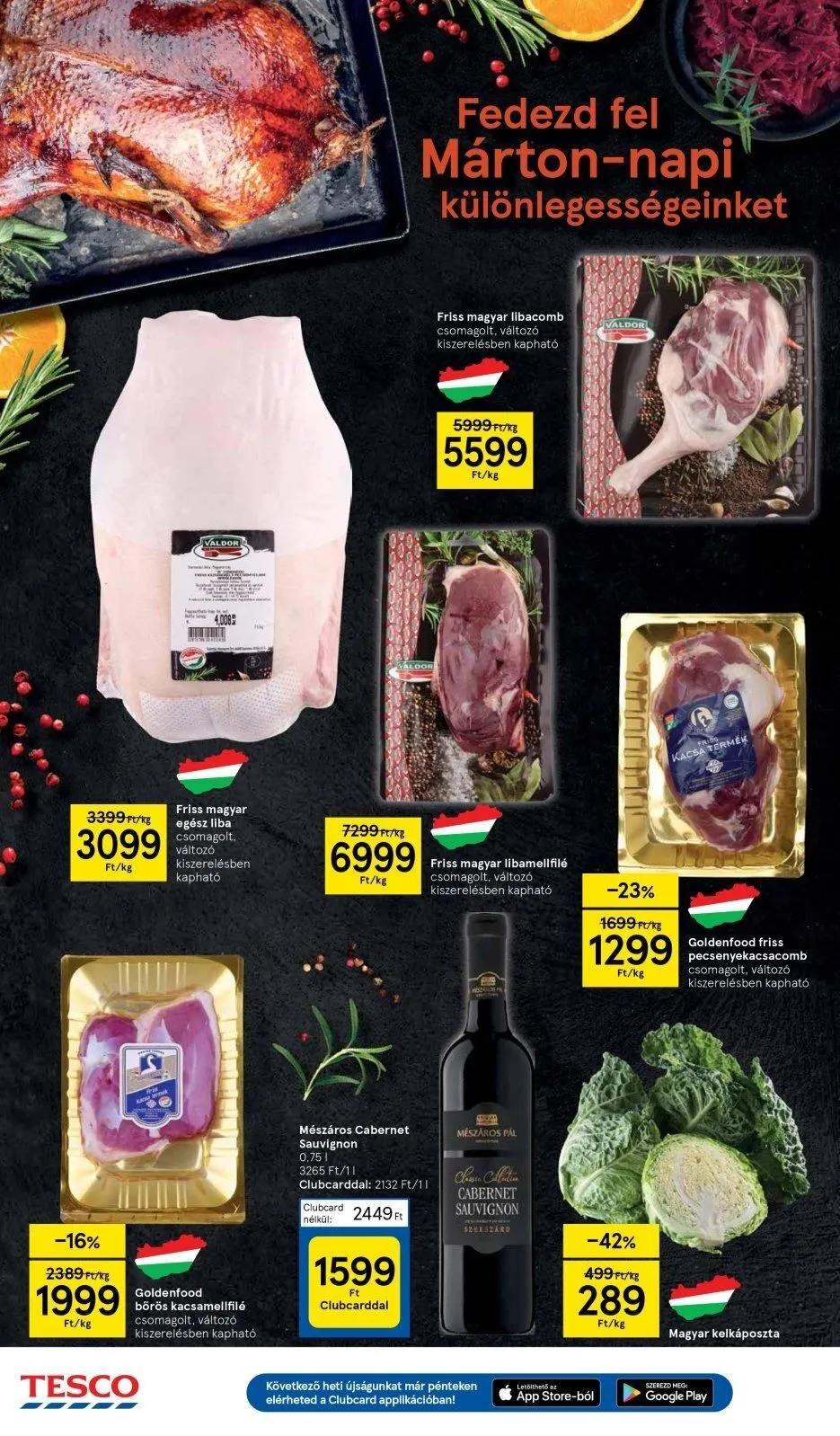 Tesco akciós újság Hipermarket 11.02–11.08 – 16. oldal