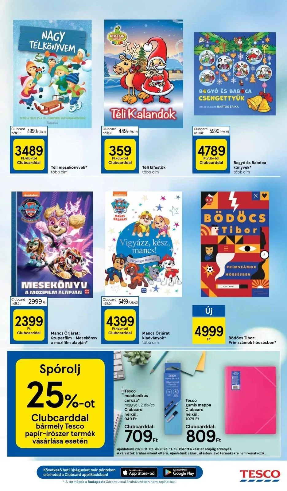Tesco akciós újság Hipermarket 11.02–11.08 – 43. oldal