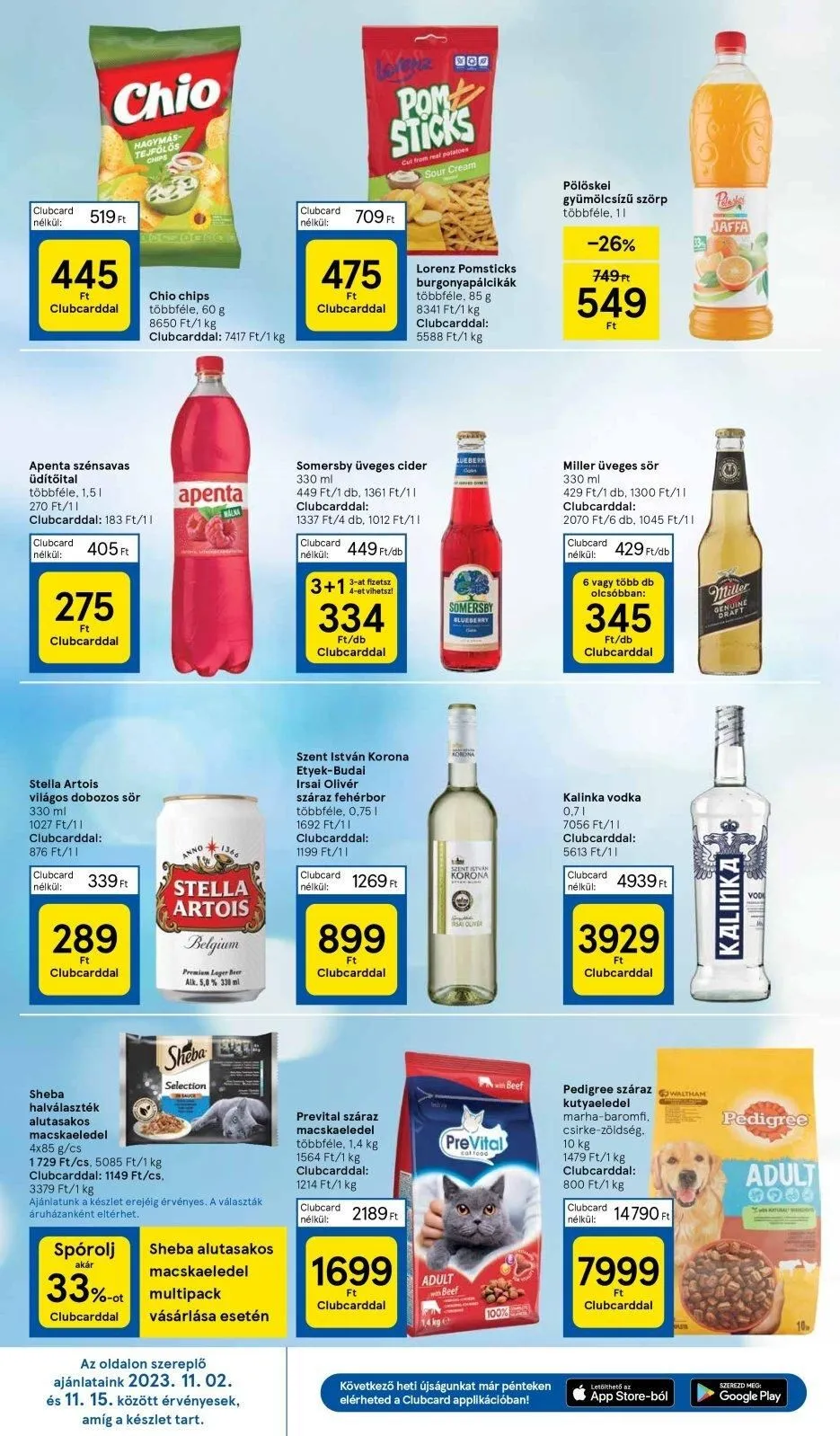 Tesco akciós újság Hipermarket 11.02–11.08 – 8. oldal