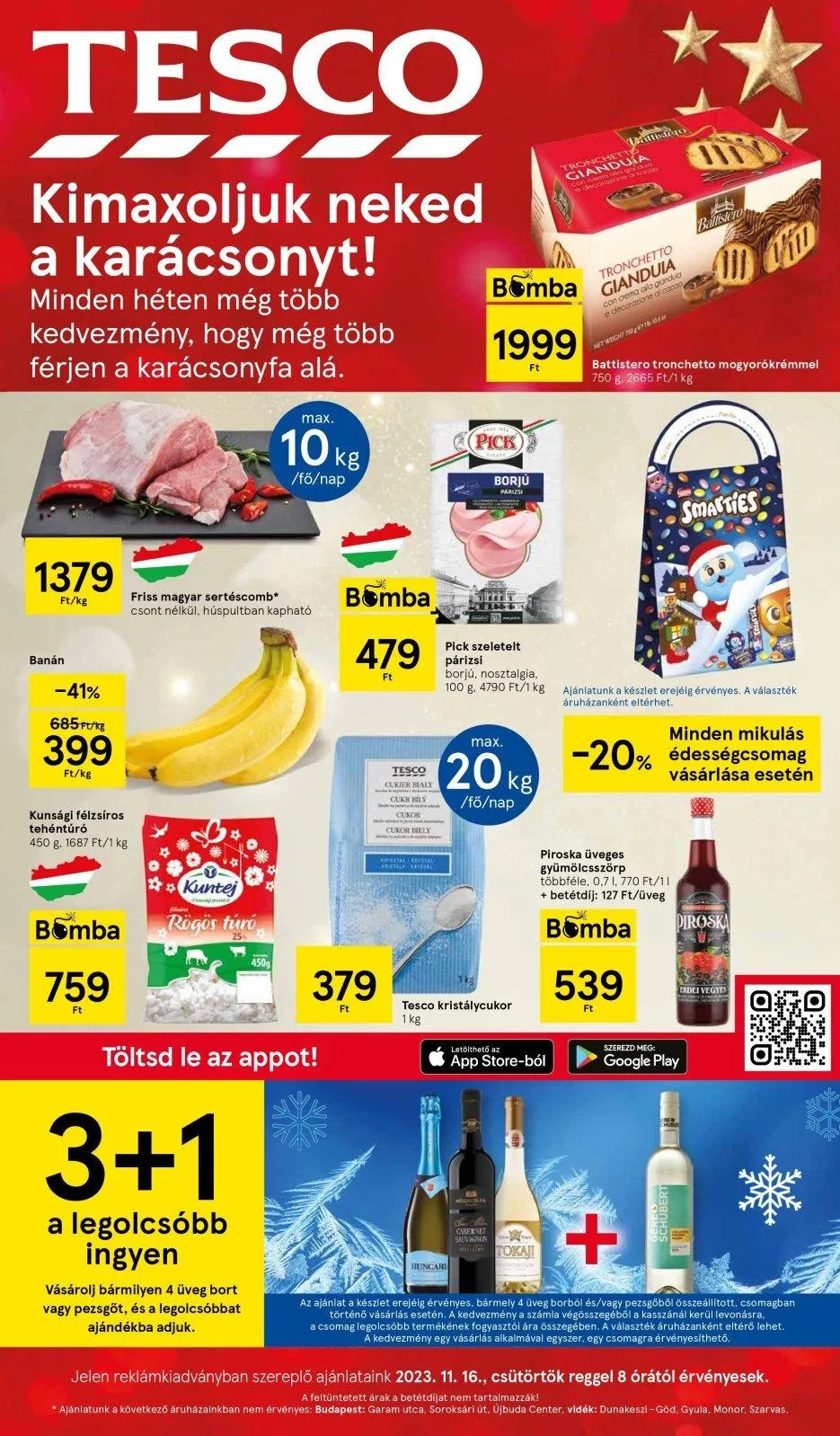 Tesco akciós újság Hipermarket 11.16–11.22