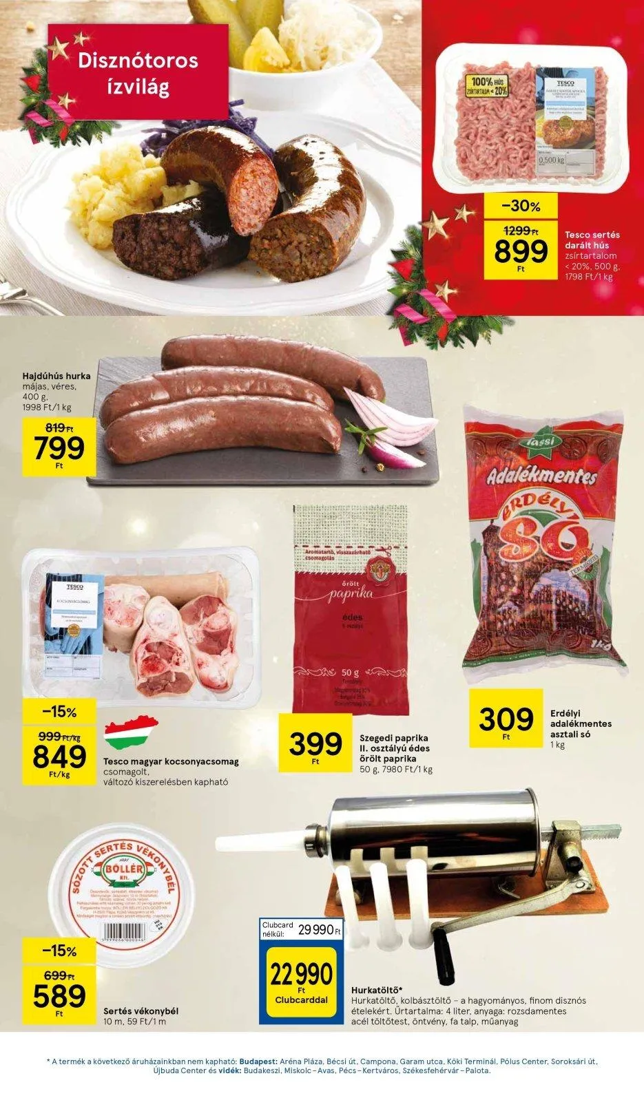 Tesco akciós újság Hipermarket 11.16–11.22 – 17. oldal