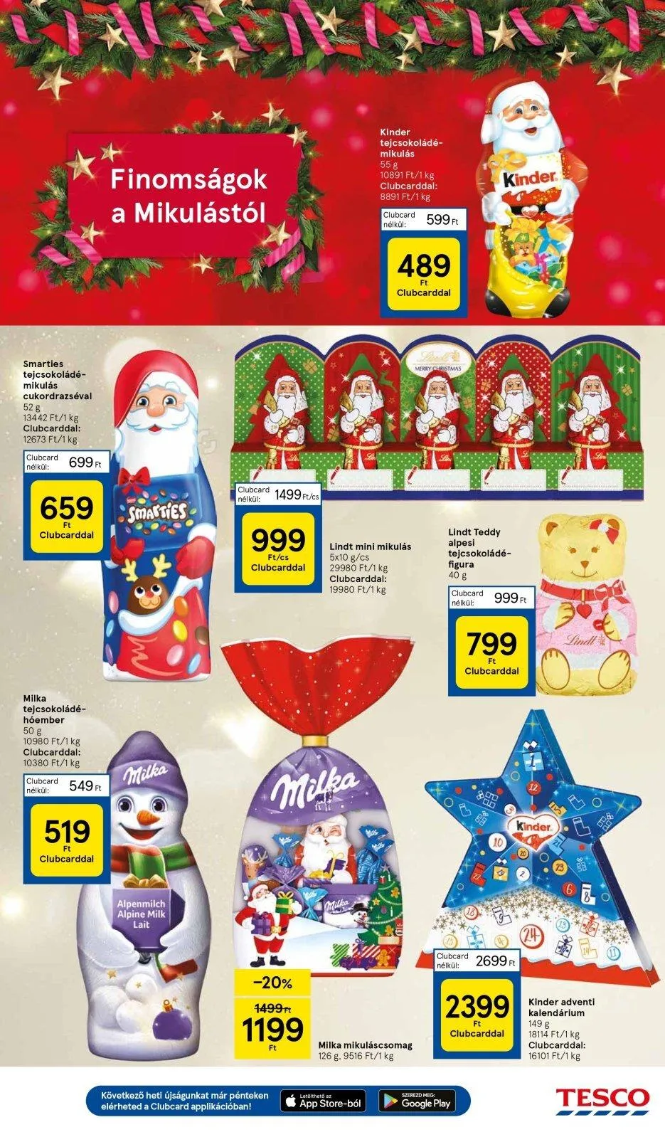 Tesco akciós újság Hipermarket 11.16–11.22 – 23. oldal