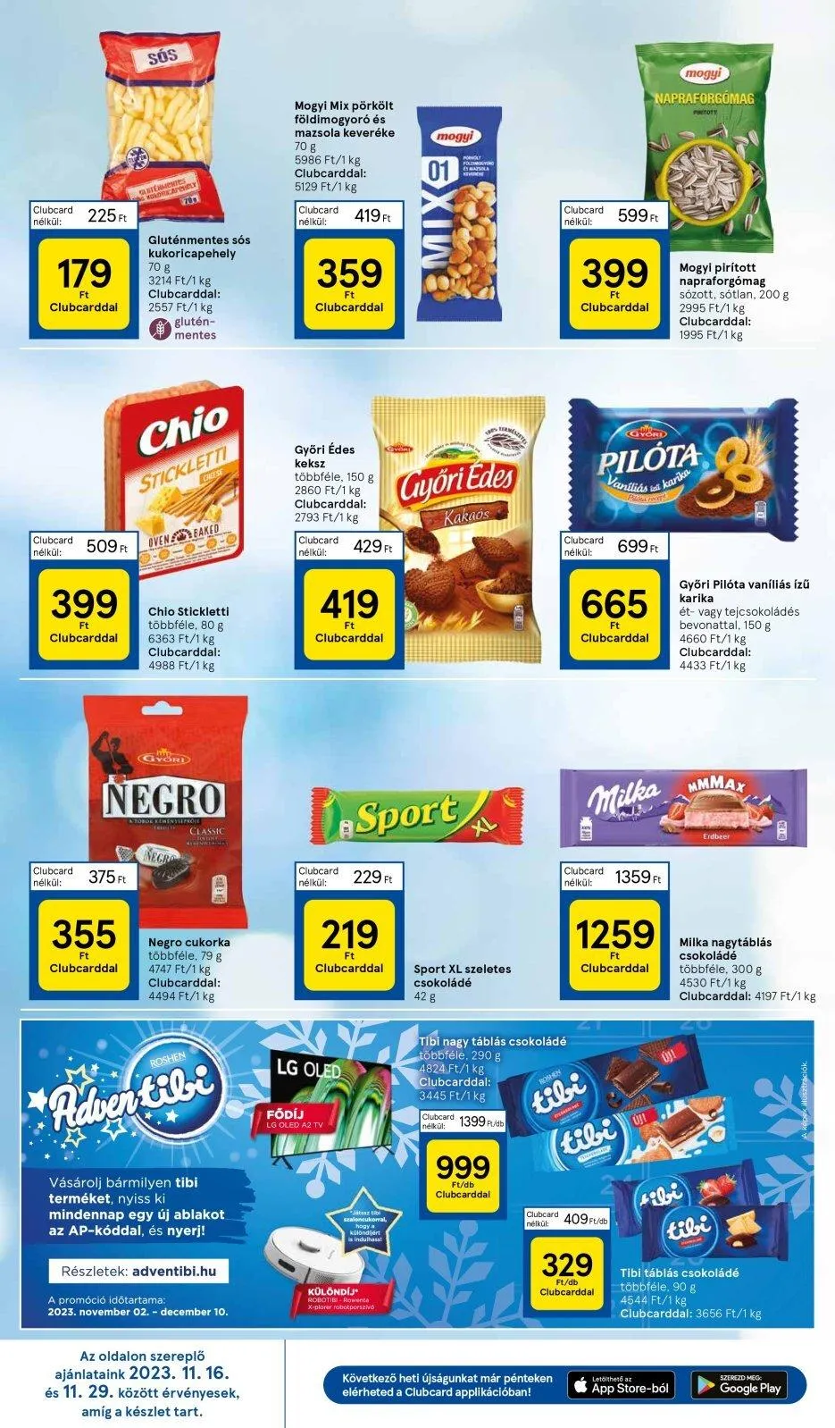 Tesco akciós újság Hipermarket 11.16–11.22 – 28. oldal