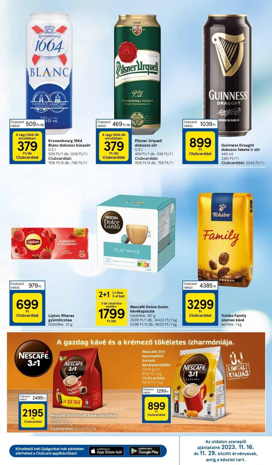 Tesco akciós újság Hipermarket 11.16–11.22 – 29. oldal