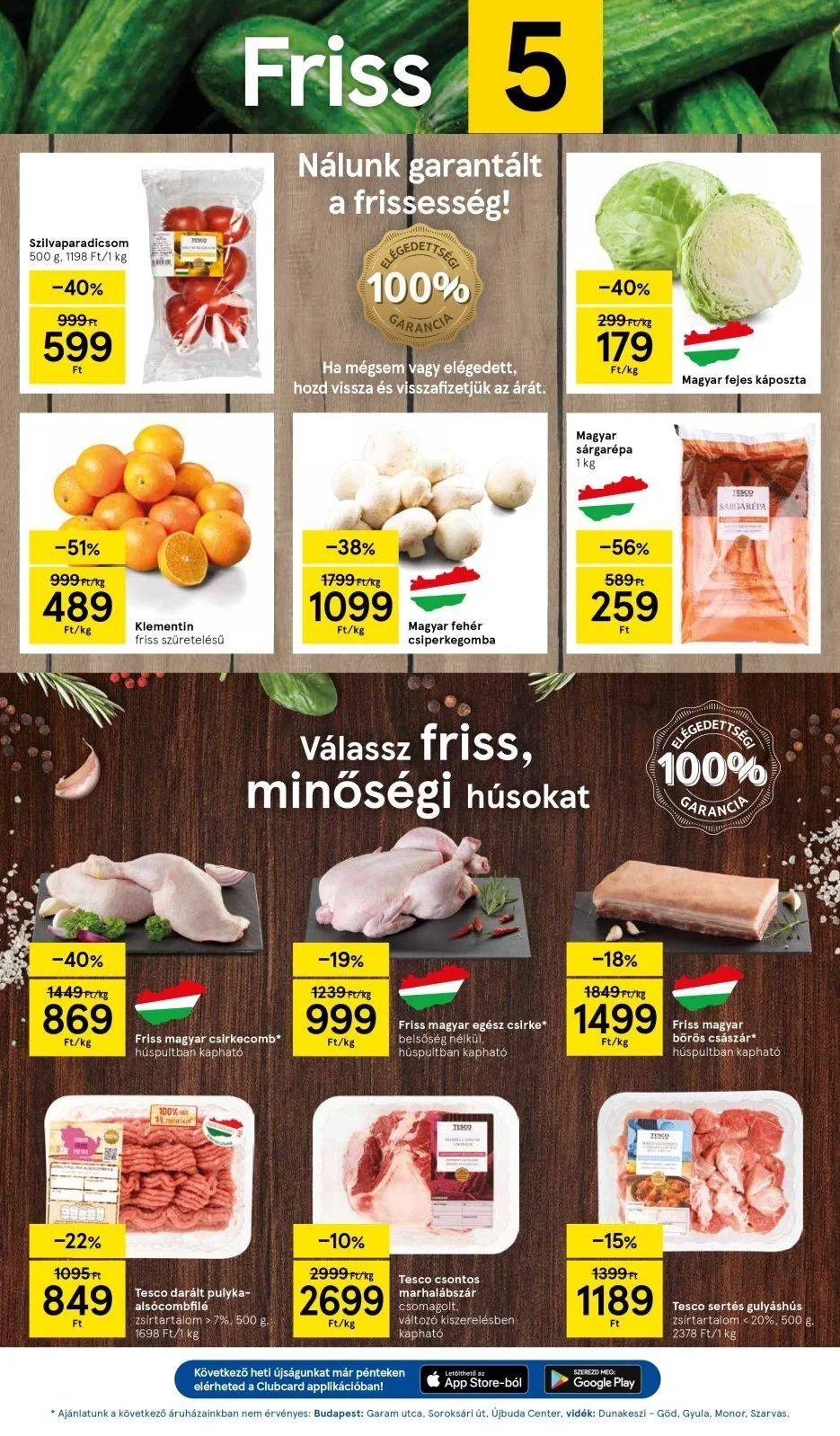 Tesco akciós újság Hipermarket 11.16–11.22 – 3. oldal