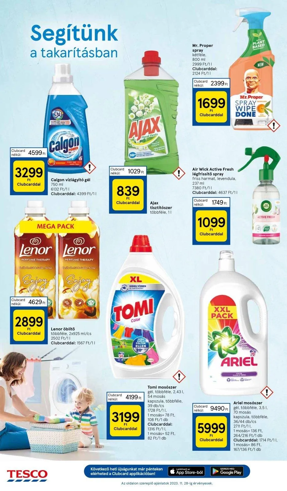 Tesco akciós újság Hipermarket 11.16–11.22 – 36. oldal