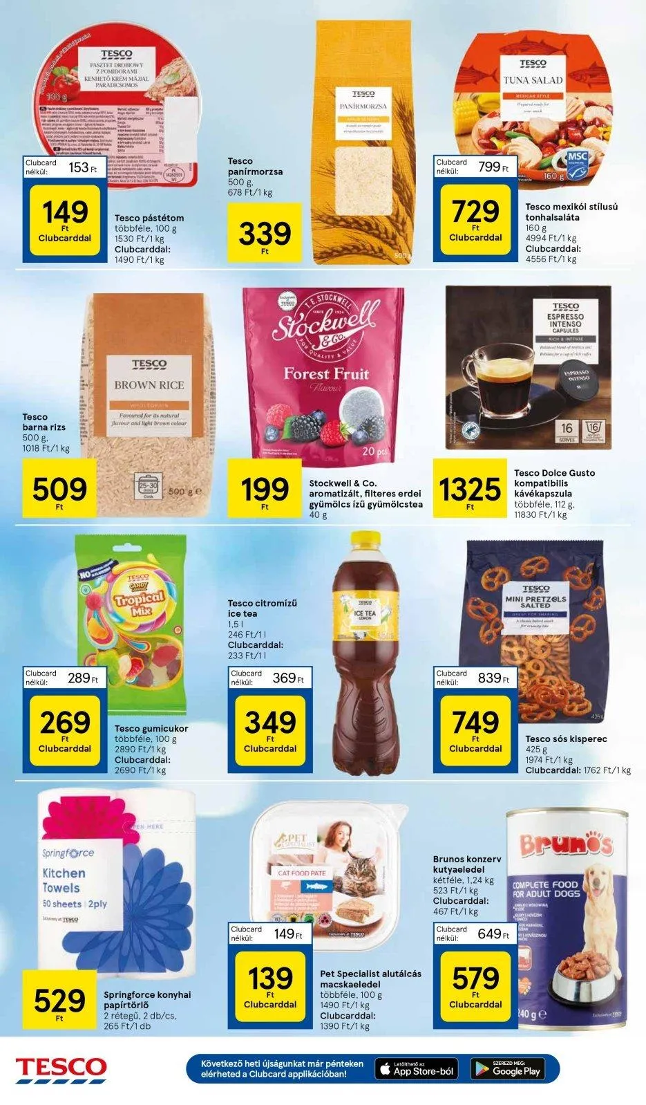 Tesco akciós újság Hipermarket 11.16–11.22 – 4. oldal