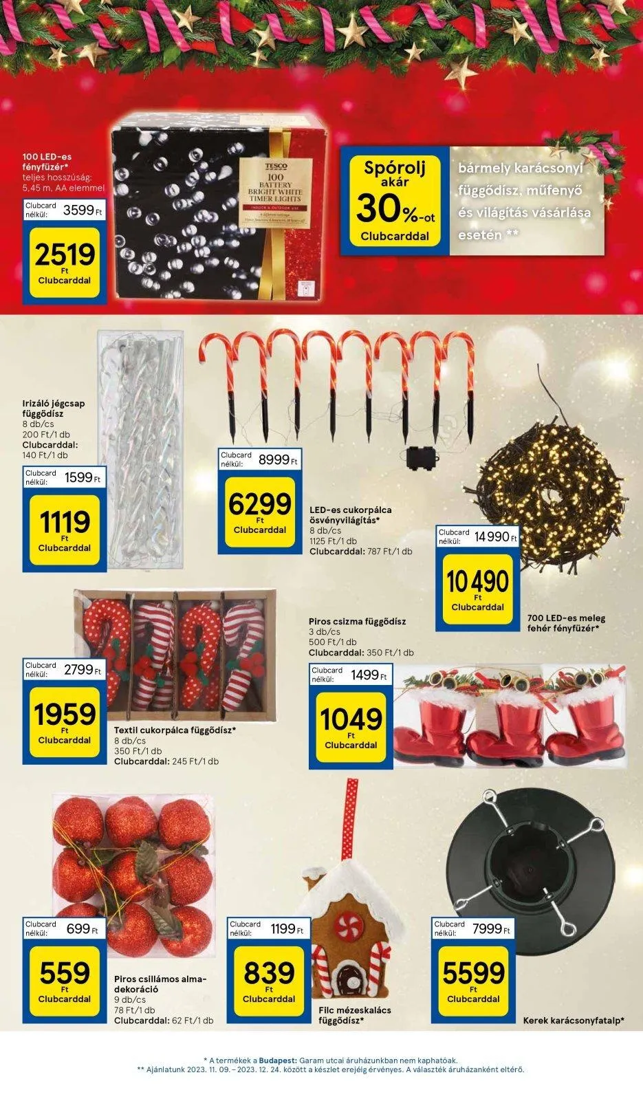 Tesco akciós újság Hipermarket 11.16–11.22 – 7. oldal