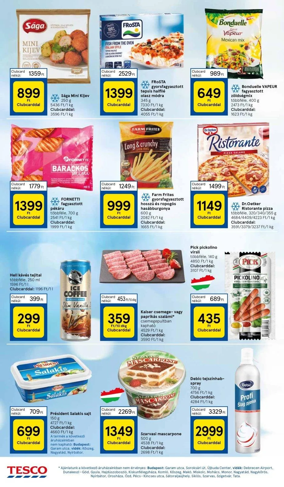 Tesco akciós újság Hipermarket 11.16–11.22 – 8. oldal