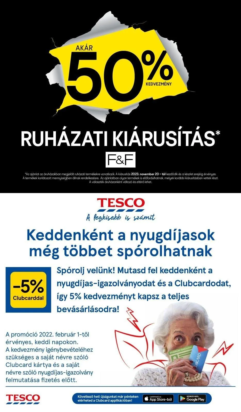 Tesco akciós újság Hipermarket 11.23–11.29 – 10. oldal