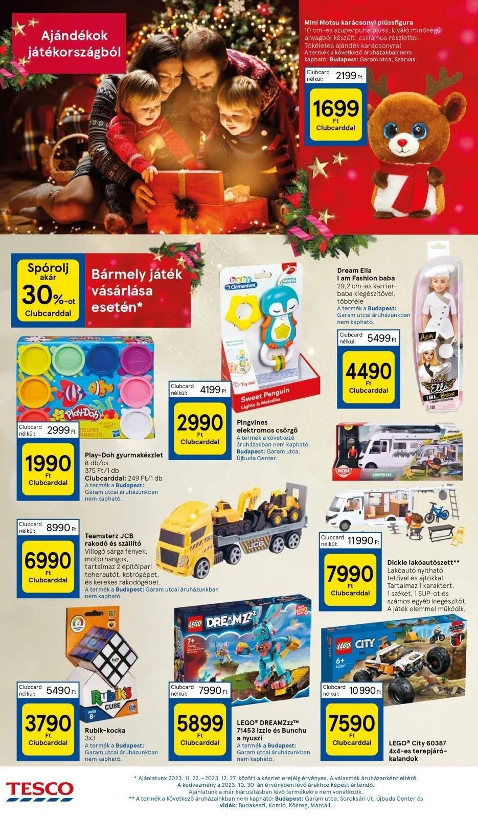 Tesco akciós újság Hipermarket 11.23–11.29 – 12. oldal