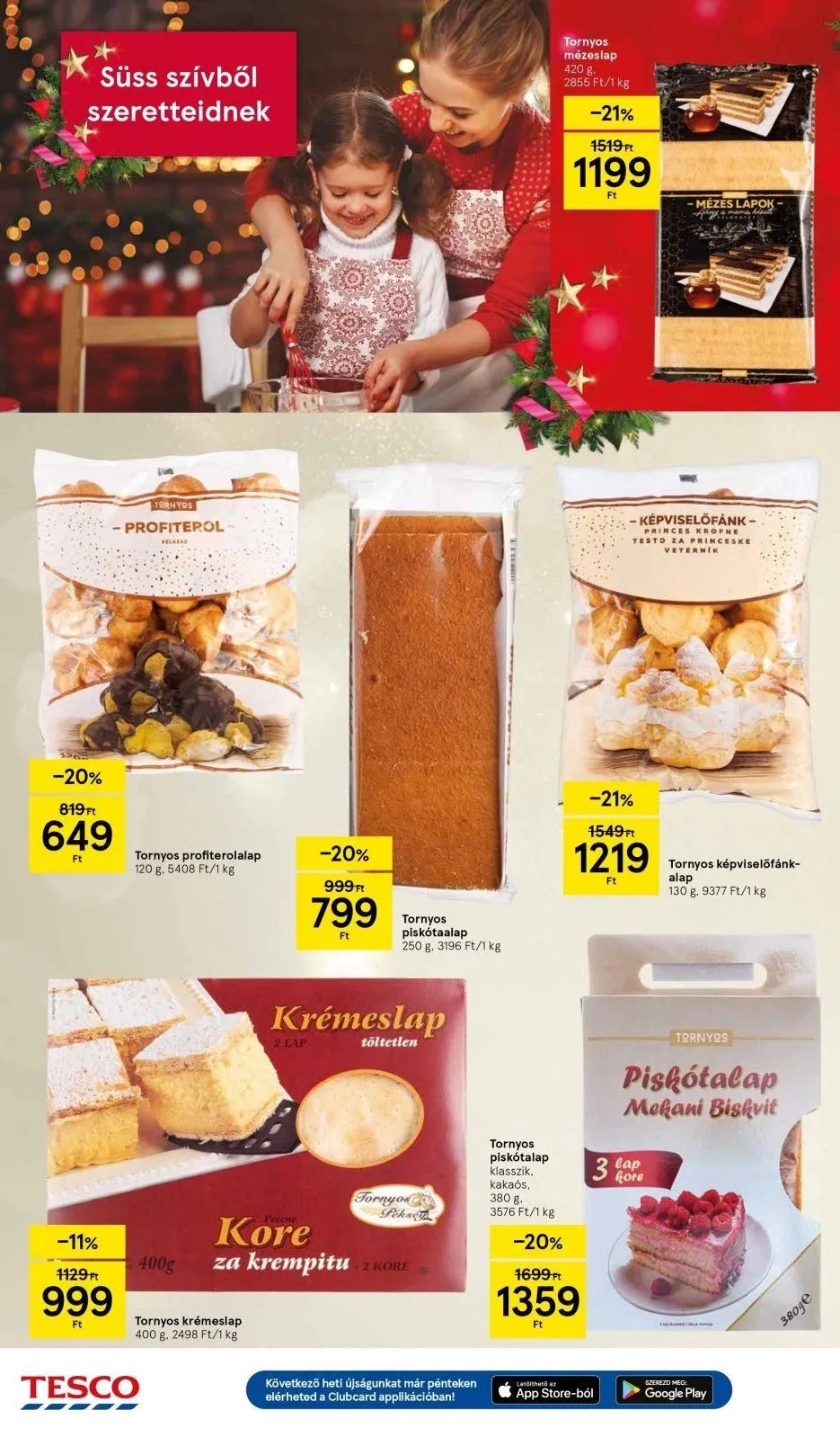 Tesco akciós újság Hipermarket 11.23–11.29 – 16. oldal