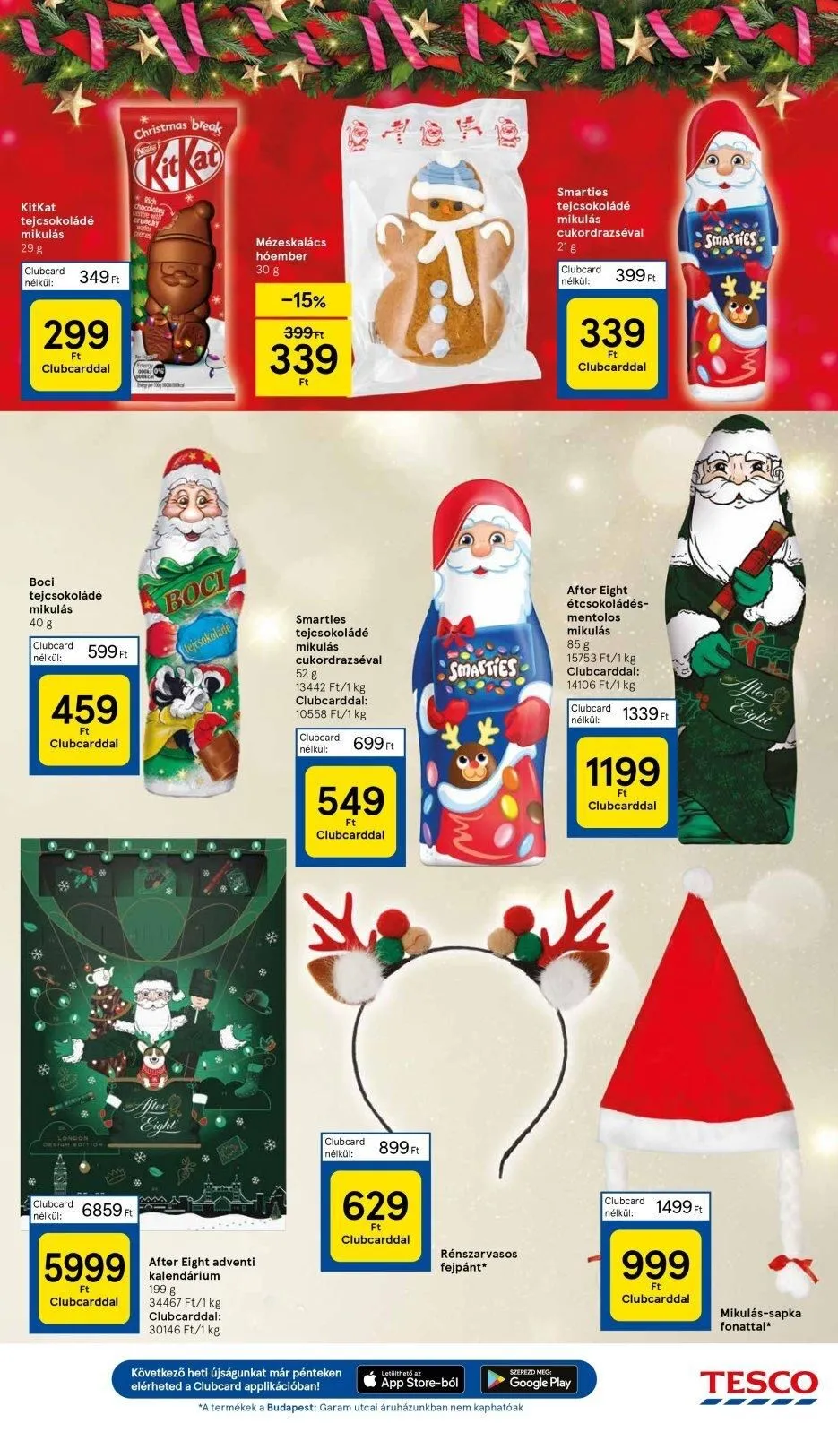 Tesco akciós újság Hipermarket 11.23–11.29 – 23. oldal