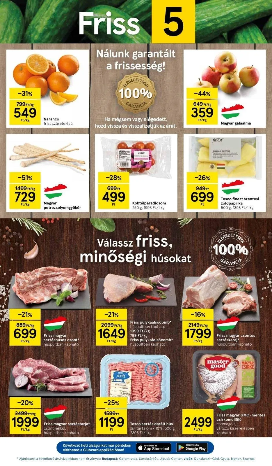 Tesco akciós újság Hipermarket 11.23–11.29 – 3. oldal