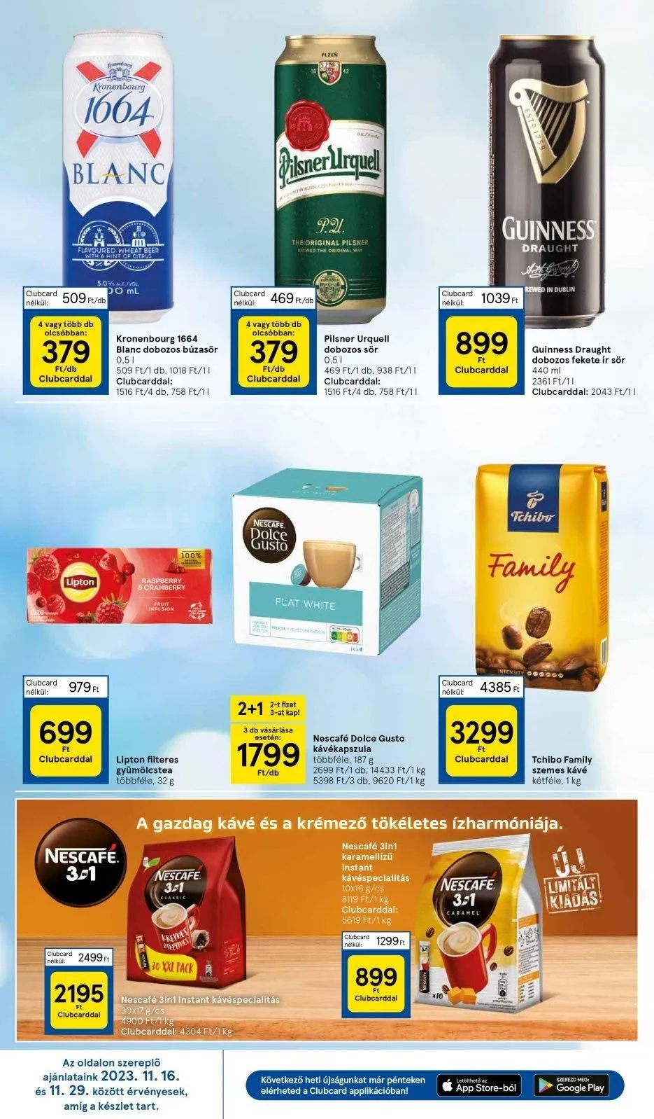 Tesco akciós újság Hipermarket 11.23–11.29 – 34. oldal