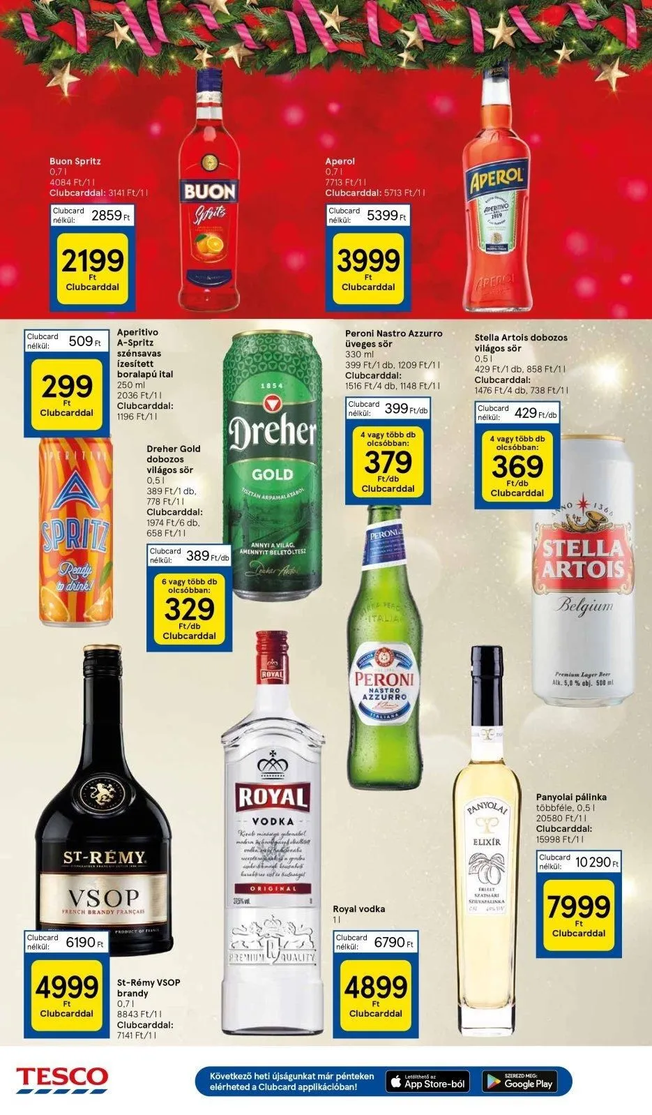 Tesco akciós újság Hipermarket 11.23–11.29 – 36. oldal