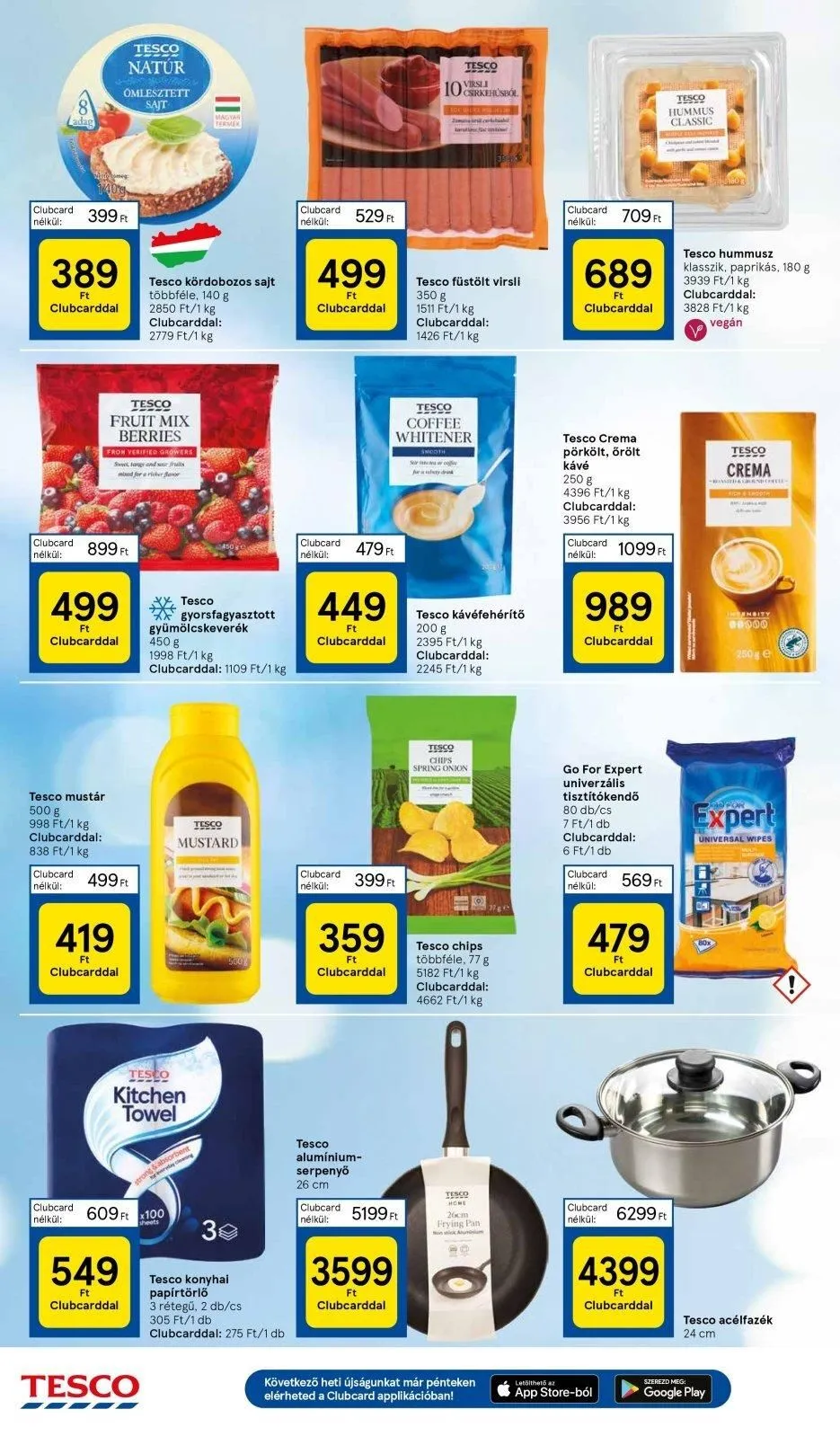 Tesco akciós újság Hipermarket 11.23–11.29 – 4. oldal