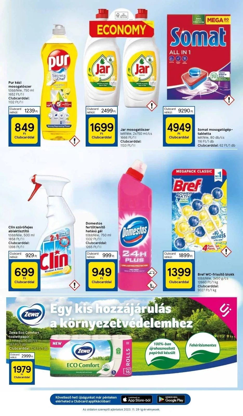 Tesco akciós újság Hipermarket 11.23–11.29 – 43. oldal