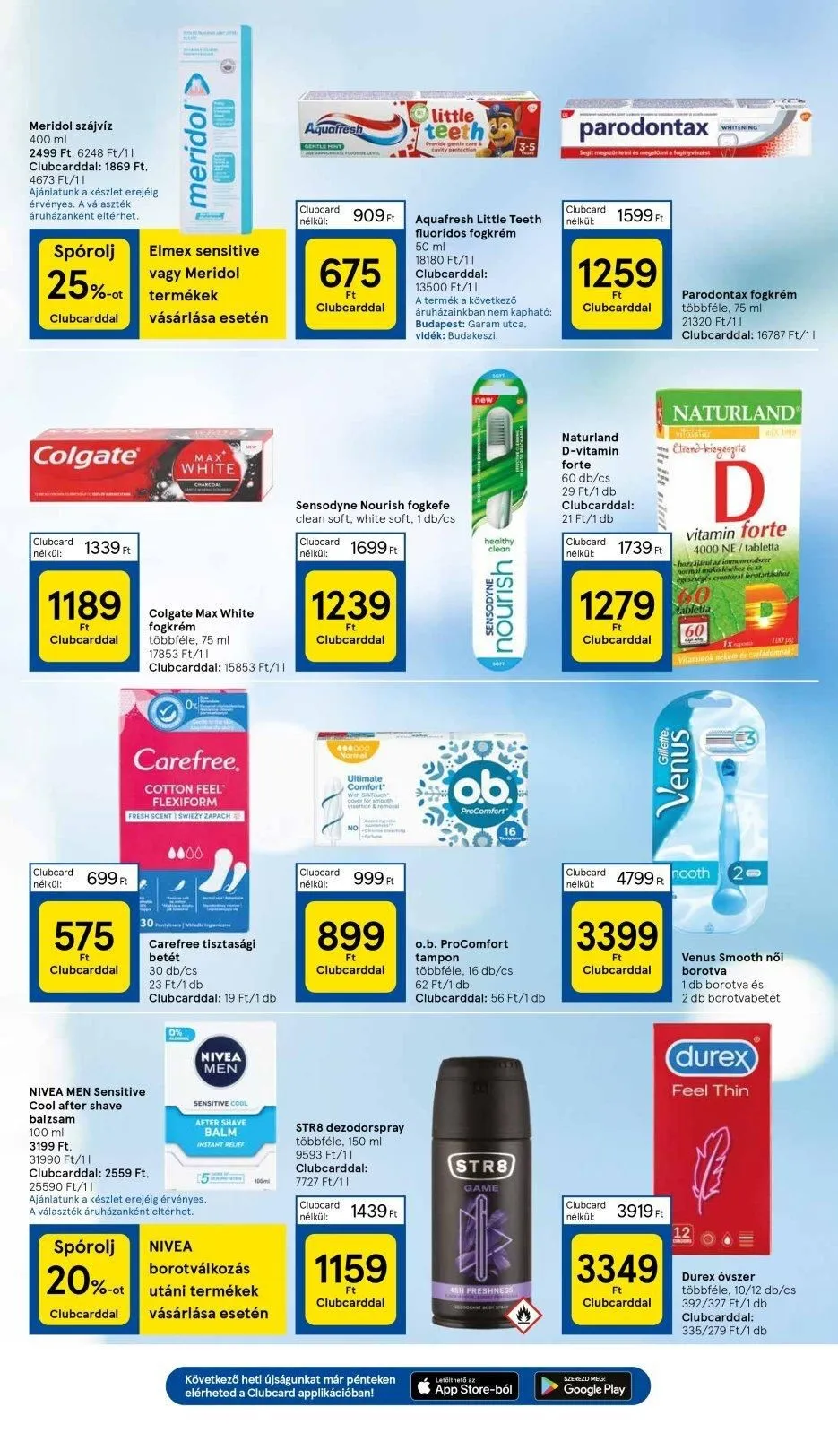 Tesco akciós újság Hipermarket 11.23–11.29 – 45. oldal