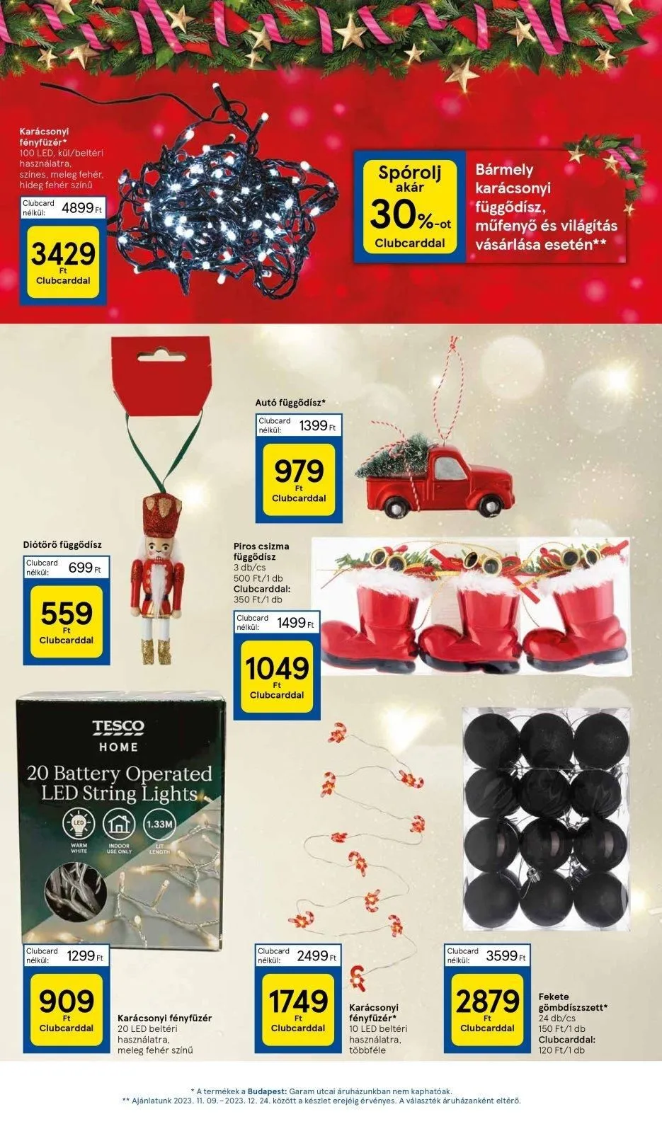 Tesco akciós újság Hipermarket 11.23–11.29 – 48. oldal