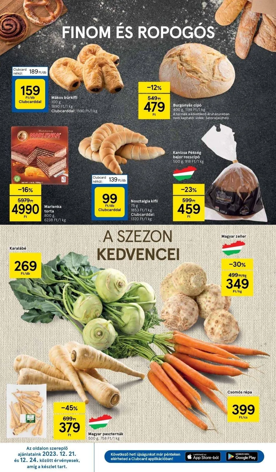 Tesco akciós újság Hipermarket 12.21–12.27 – 14. oldal