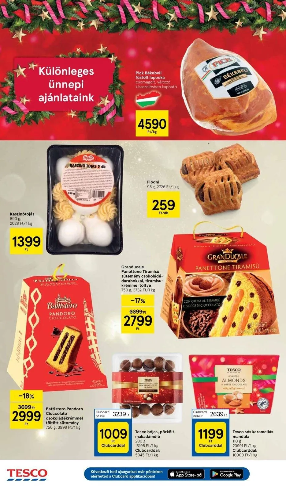 Tesco akciós újság Hipermarket 12.21–12.27 – 16. oldal