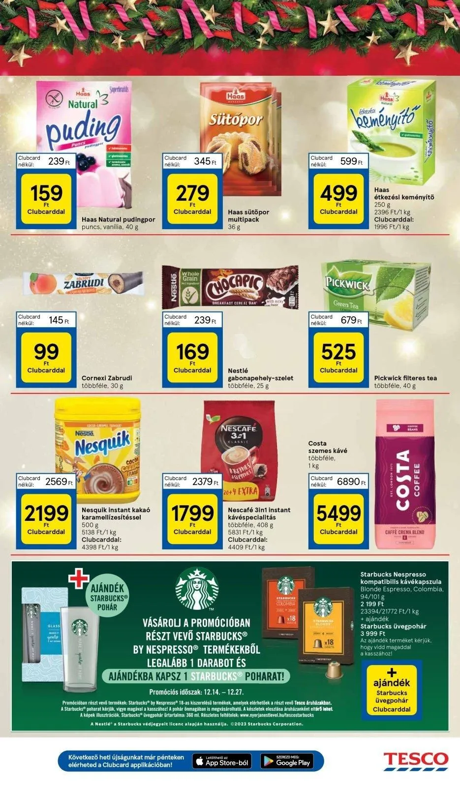 Tesco akciós újság Hipermarket 12.21–12.27 – 21. oldal