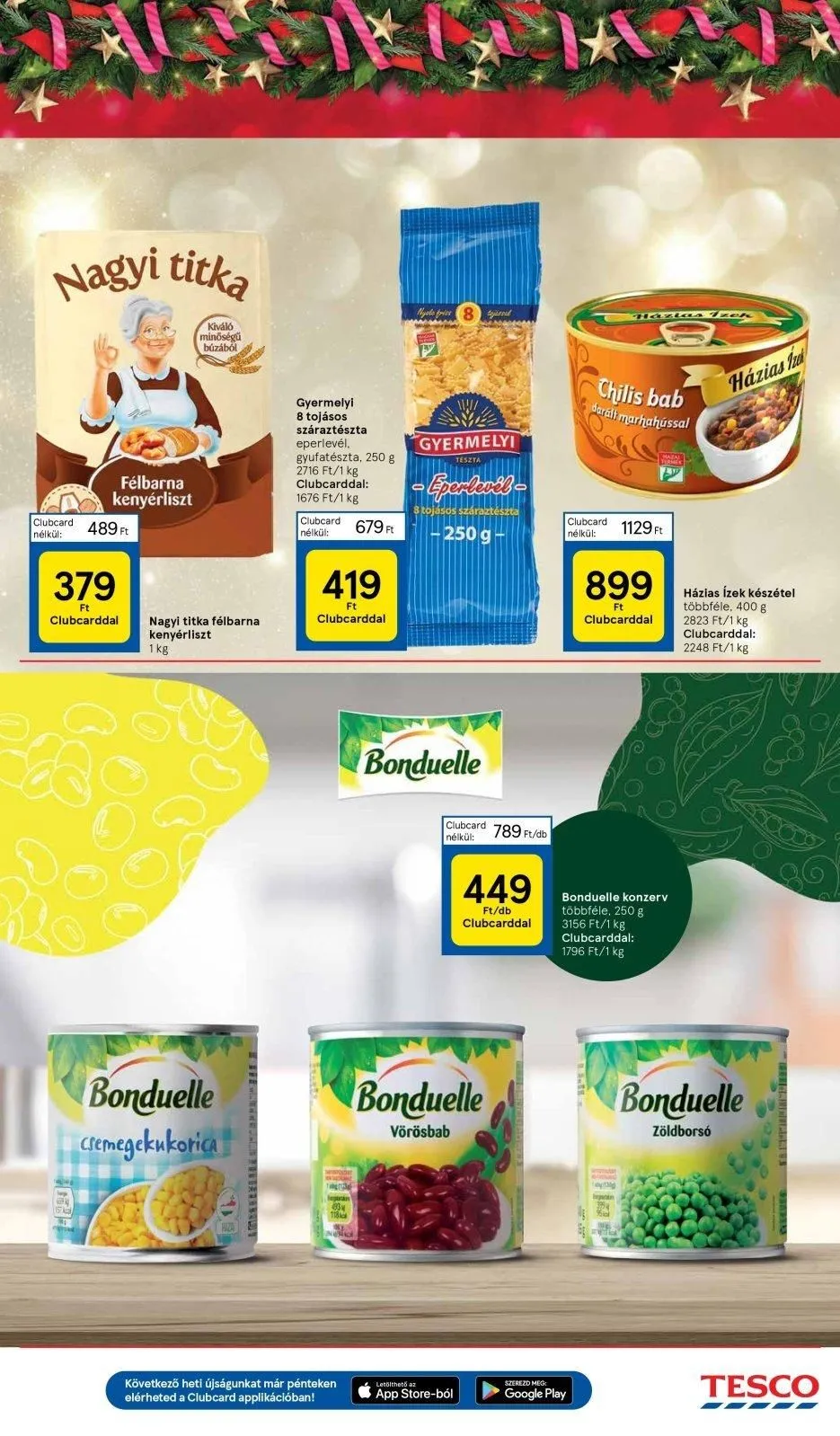 Tesco akciós újság Hipermarket 12.21–12.27 – 25. oldal