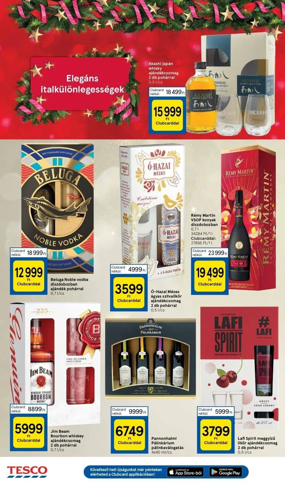 Tesco akciós újság Hipermarket 12.21–12.27 – 28. oldal