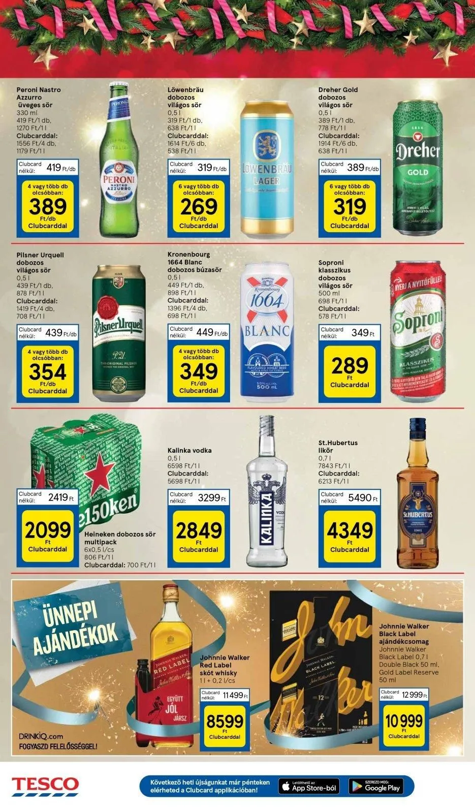 Tesco akciós újság Hipermarket 12.21–12.27 – 32. oldal