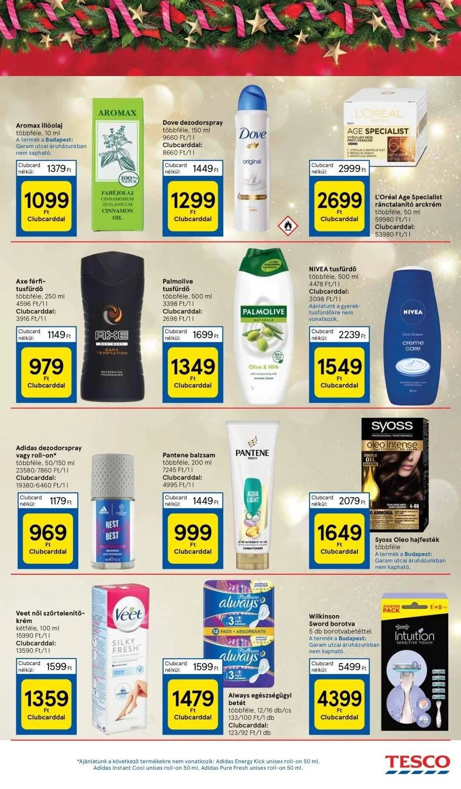 Tesco akciós újság Hipermarket 12.21–12.27 – 37. oldal