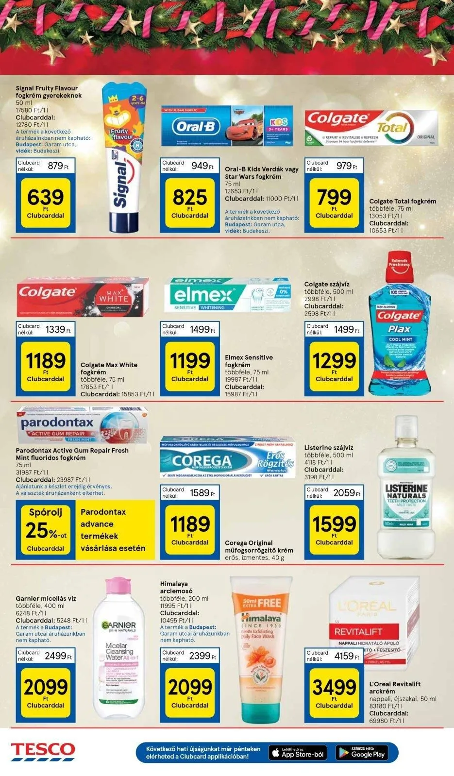 Tesco akciós újság Hipermarket 12.21–12.27 – 38. oldal