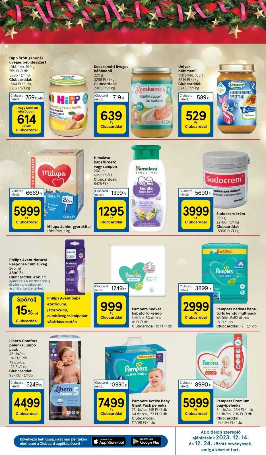 Tesco akciós újság Hipermarket 12.21–12.27 – 39. oldal