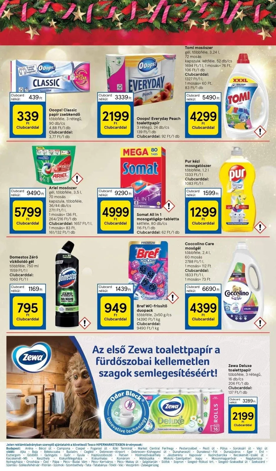 Tesco akciós újság Hipermarket 12.21–12.27 – 40. oldal