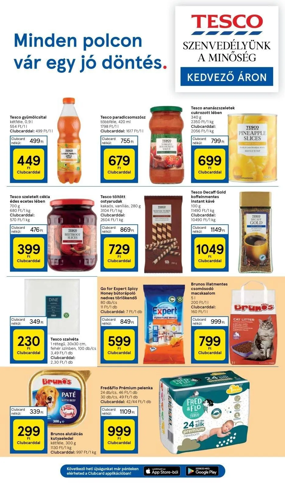 Tesco akciós újság Hipermarket 01.04–01.10 – 13. oldal