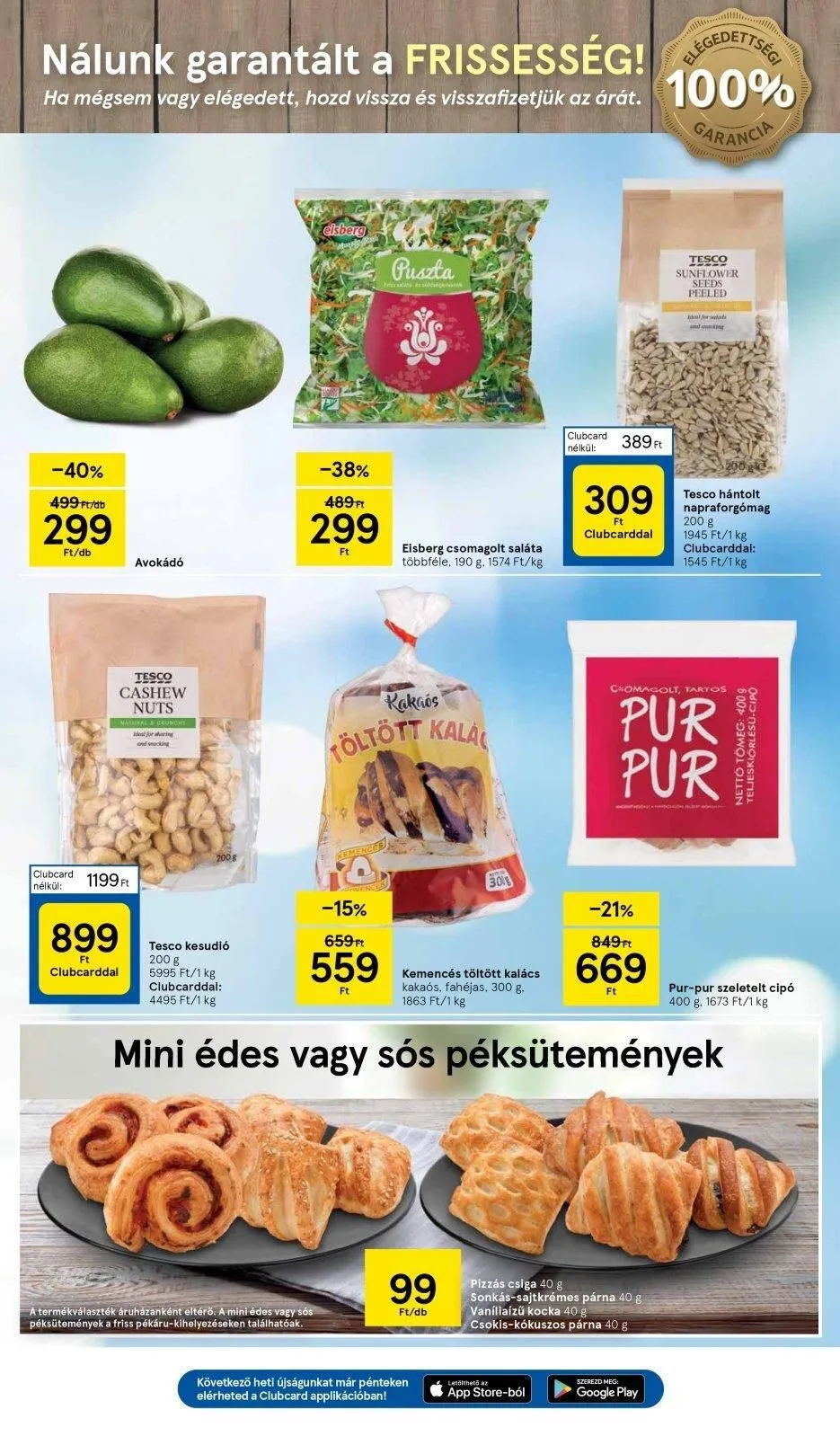 Tesco akciós újság Hipermarket 01.04–01.10 – 15. oldal