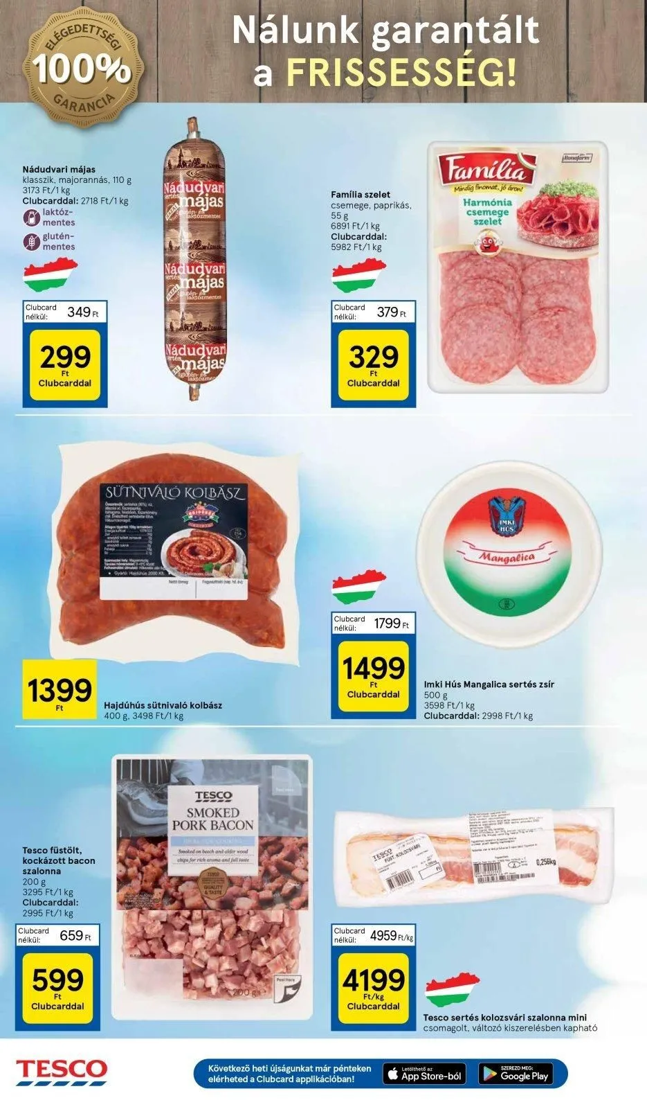 Tesco akciós újság Hipermarket 01.04–01.10 – 18. oldal