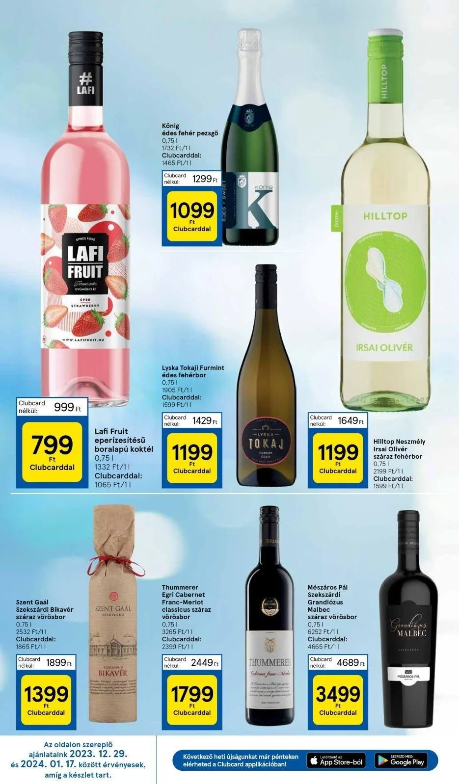 Tesco akciós újság Hipermarket 01.04–01.10 – 30. oldal