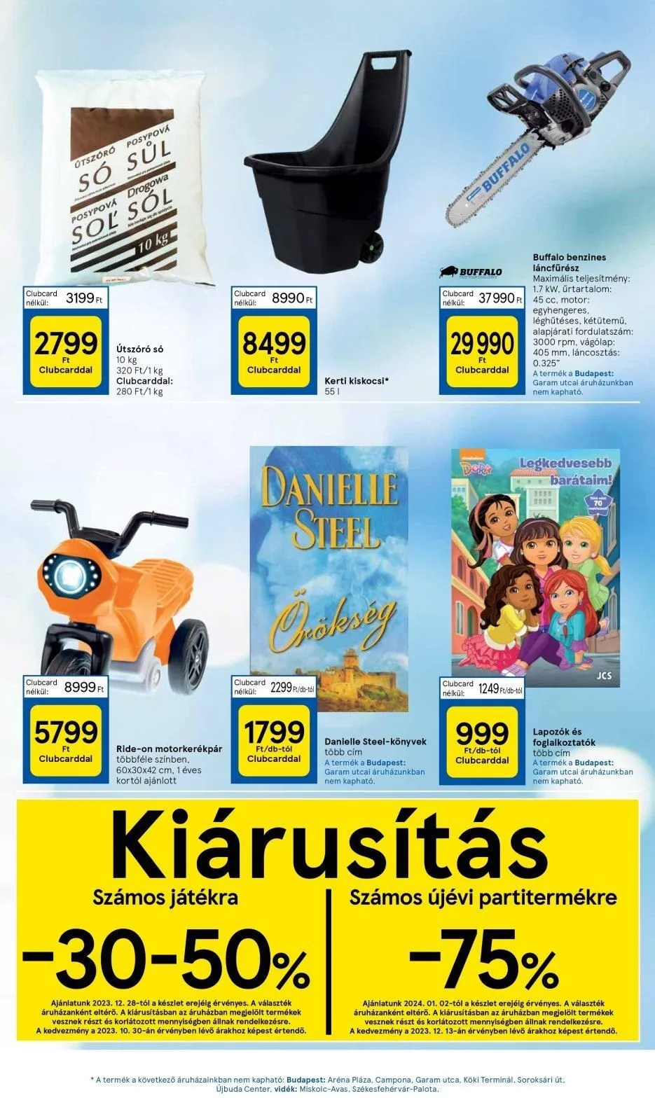 Tesco akciós újság Hipermarket 01.04–01.10 – 43. oldal